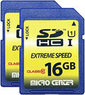INLAND 16GB SDHC Flash Memory Card Standard Full Size SD Card (2 Pack) by INLAND