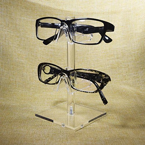 MOOCA 2-Piece Acrylic Eyewear Display Stand, Holds 4 Frames - Image 4