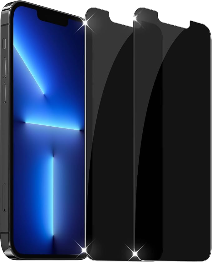 YMHML 2 Pack for iPhone 14 Plus/iPhone 13 Pro Max Privacy Screen Protector, Anti Spy Privacy Screen for iPhone 14 Plus / 13 Pro Max Accessories, Private Case Friendly Film by YMHML