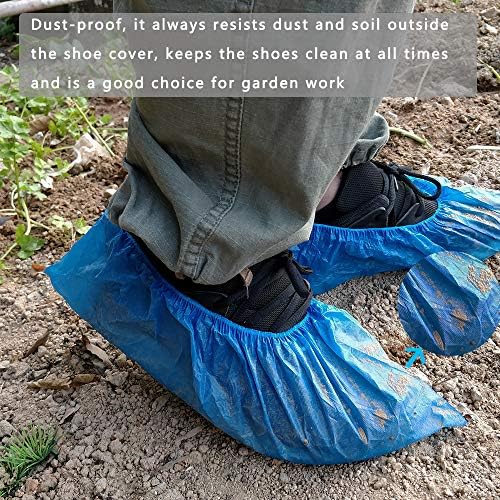 Shoe Covers Disposable,200Pack（100Pairs）Boot Covers Waterproof Non-Slip One Size Fits Most for Rain,Indoor,Women,Men and More - Image 4