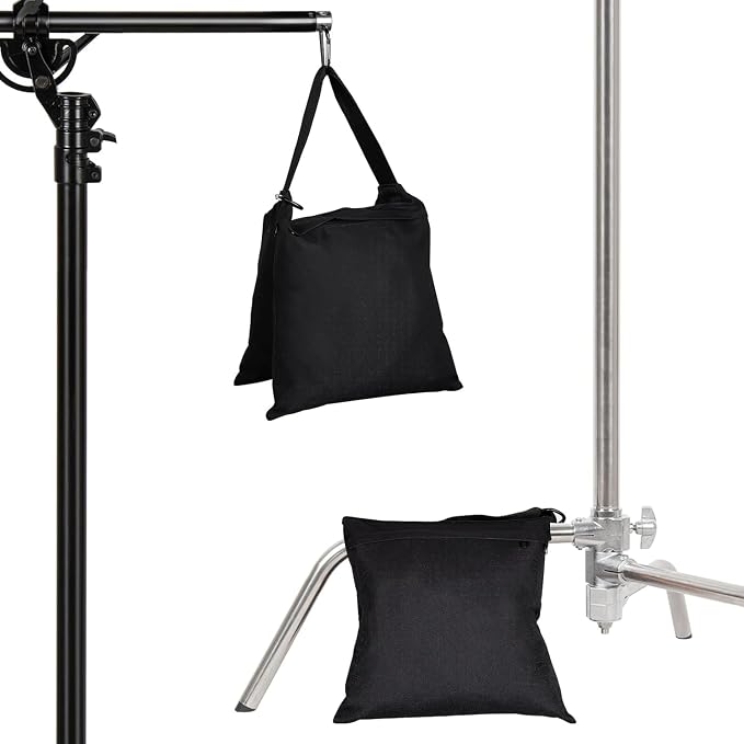 12 Packs Sandbags Weight Bags for Light Stand Photography Video Support | Heavy Duty Saddlebags for Backdrop Stand, Photo Tripod, Canopy, Pop up Tent, Umbrella Base, Fishing Chair, Wedding Shed - Image 7