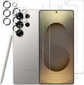 BIGFACE Galaxy S25 Ultra Tempered Glass Screen Protector + Camera Lens Protector [2 + 2 Pack][Case Friendly][Anti-Scratch][Ultrasonic Fingerprint Unlock]HD Protective Film for Samsung Galaxy S25 Ultra by Wehaveaprofessionalteam