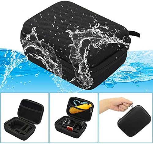 Small Carrying Case Compatible with Gopro Hero 13 12 11 9 8/AKASO EK7000 Brave 4 Brave 7/DJI Osmo Action 5 Pro/ODDV/APEXCAM/Pro Xtreme Action Camera, EVA Storage Bag - Image 6