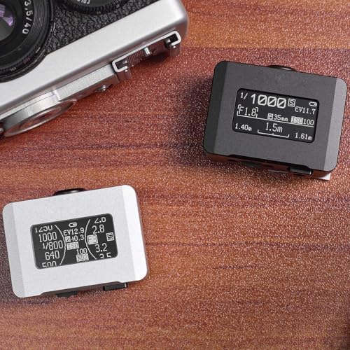 Camera Light Meter, Photography Light Meter, with OLED Screen, Exposure Indicator, 30° Average Metering, Adjust ISO, Aperture and Shutter Speed Photography, for Vintage Cameras - Image 6