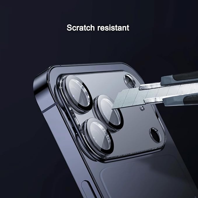 Ailun Privacy Screen Protector+Camera Lens Protector for iPhone 16 Pro Max | 3+3 Pack, 6.9 inch, Installation Frame, Dynamic Island Compatible, Anti Spy Tempered Glass - Image 4