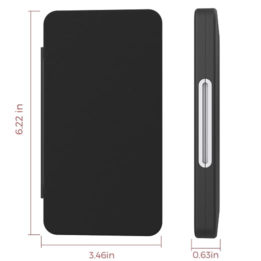 HEIYING Game Card Case Compatible with NINTENDO SWITCH 2 / Micro SD Cards | Portable Game Card Holder, Hard ABS Shell with Soft Silicone Lining, Dedicated Card Slots,Magnetic Closure for Easy Access - Image 5