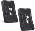 K&F CONCEPT Set of 2 Quick Release Plate Adapter 1/4 Inch | TP12 Release Plate Adapter for DSRL and Tripod Ball Joint by KFCONCEPT