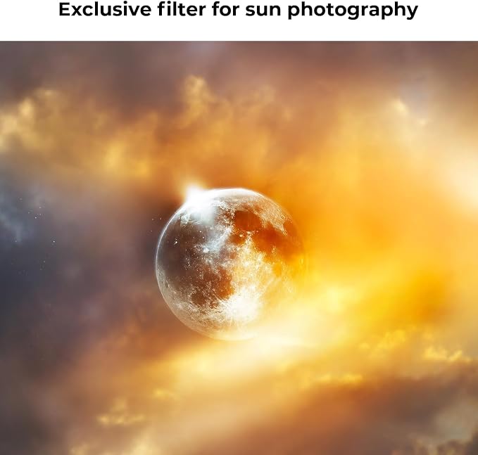 K&F CONCEPT 49mm ND100000(16.6 Stops) High Definition ND Lens Filter | Optical Glass Fixed Neutral Density Lens Filter with 28 Multi-Layer Coatings (Nano X Series) FN706 - Image 3