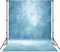Abstract Photography Backdrop for Photoshoot 6x8ft, Light Blue,No Stand | Professional,Polyester Fabric,Roller Pocket on Top,Vintage Portrait Photo Props Booth Background,Photoshoot Studio by Haboke