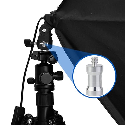 16PCS Camera Screws Mount Set 1/4 Inch and 3/8 Inch Threaded Converter Screws Adapter Flash Shoe Mount for DSLR Camera/Tripod/Monopod/Ballhead/Flash Light/Quick Release Plate - Image 7