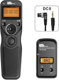 Wireless Remote Shutter Release Cable Wired Timer Remote Control TW-283DC0 Compatible for Nikon D850 D810 D800 D700 D500 D300 D300s D200 D40s D800E D810A D1X D2H D3X D1 D2 D3 D3s D4 D5 D4s F5 F6 F100 by Pixel