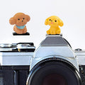 Camera Hot Shoe Cover, Cute Cap and Protector Compatible With Sony Fujifilm Fuji Canon Nikon Pentax Leical Panasonic (2pcs Golden Retriever + Tactic) by MENGSOOD