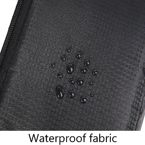 Water Resistant Camera Insert Bag DSLR SLR Camera Case Upgraded Version and Lens Storage Carrying Case (Black) - Image 5
