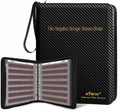 eTone Film Negative Storage Kit, Black PU Leather Album with 50Pcs 35mm Film Acid-Free Sleeves, 13.18x7.08x1.96 Inch, Triple Ring Binder Box by eTone