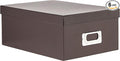 Pioneer Photo Albums B-1S/DB B-1S Photo Storage Box, Dark Brown (Pack of 6) by PioneerPhotoAlbums