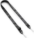 Ringke Phone Lanyard for iPhone 17 Pro Max and Most Smartphones [One-Touch Buckle] Shoulder Strap Adjustable Sturdy Universal Phone Crossbody Neck Lanyard for Travel Essentials - Camo Black by Ringke