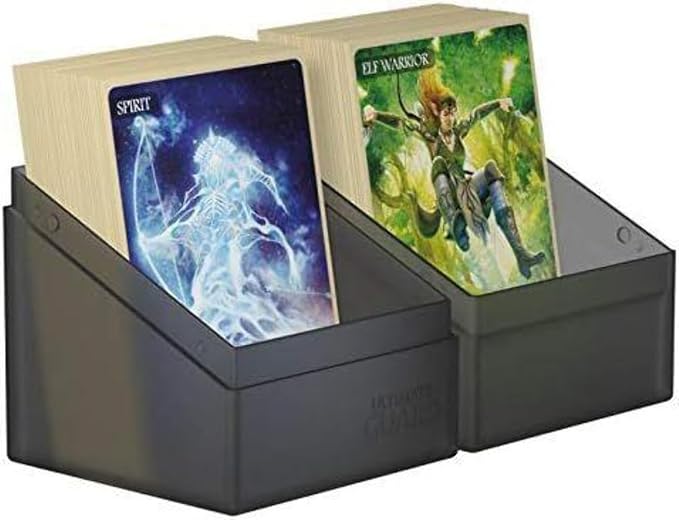 Ultimate Guard Boulder 100+ Classic, Deck Case for 100 Double-Sleeved TCG Cards, Rhodonite, Secure & Durable Storage for Trading Card Games, Soft-Touch Finish - Image 9