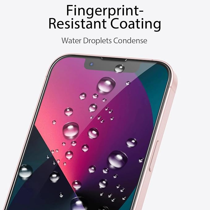 3 Packs Screen Protector for iPhone 16e / iPhone 14 / iPhone 13/13 Pro with Tempered Glass,Touch Sensitive and Case Friendly - Image 8