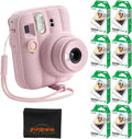 Fujifilm Instax Mini 13 Instant Film Camera (Candy Pink) with 80 Sheets Fujifilm Instax Mini Instant Film by FUJIFILM