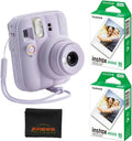 Fujifilm Instax Mini 13 Instant Film Camera (Dreamy Purple) with 20 Sheets Fujifilm Instax Mini Instant Film by FUJIFILM