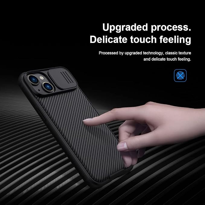 Mangix for iPhone 14 Pro Case with Camera Cover,Slim Fit Thin Polycarbonate Protective Shockproof Cover with Slide Camera Cover, Upgraded Case for Apple iPhone 14 Pro 6.1inch(Black) - Image 6
