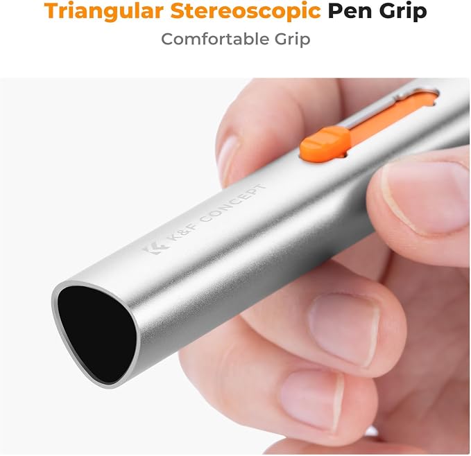 K&F CONCEPT Multifunctional Lens Pen for Canon Nikon Sony Camera Clean | High-Efficiency Cleaning,Carbon Head,Aluminum Alloy Pen Body,Soft Brush Head,Small Size and Easy to Carry,MP03 - Image 6