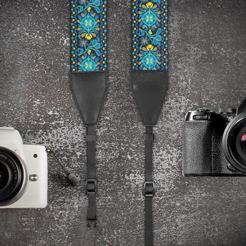 Camera Strap, Jacquard Weave 2" Shoulder Neck Straps for All DSLR Cameras Men Women Photographers - Image 6