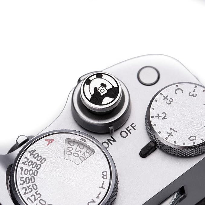 Camera Metal Hot Shoe Cover Protector Cap Cute Button Compatible for Fujifilm X100VI X100V X-M5 X-T4 X-T3 for Nikon ZF Z5 Z6 Z6II (Aluminum Alloy-Set) - Image 5