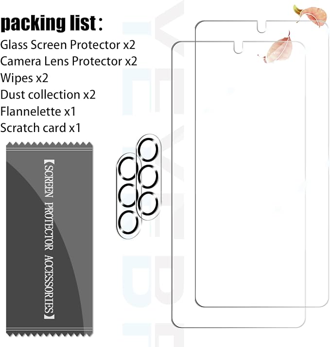 Galaxy S26 Ultra Screen Protector + Camera Lens Protector, [2 +2 Pack] [Ultrasonic Fingerprint Unlock] Full Coverage Tempered Glass Screen Protector For Samsung Galaxy S26 Ultra - Image 7