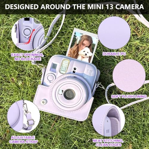 Mini 13 Kit for Fujifilm Instax Mini 13 Instant Camera, Purple - Image 2