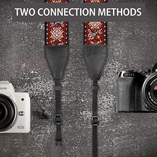 Camera Strap, Jacquard Weave 2" Shoulder Neck Straps for All DSLR Cameras Men Women Photographers - Image 6