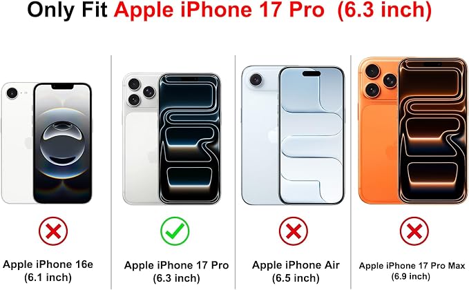 Cute Black Cheetah Print Phone Case for iPhone 17 Pro 6.3" | Aesthetic Leopard Pattern Design Cover Full Camera Lens Protective Shockproof Soft Slim TPU Funda for Men Women Girls - Image 2