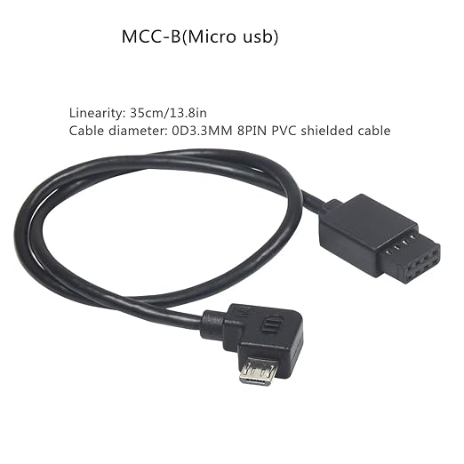 R-wire(MCC-B)Dji Ronin-s camera control connection cable stabilizer data shutter release extension cable D850,D5, 5D4,5DS R,1DX3 Connect cables for taking pictures and recording videos(MCC-B) - Image 3