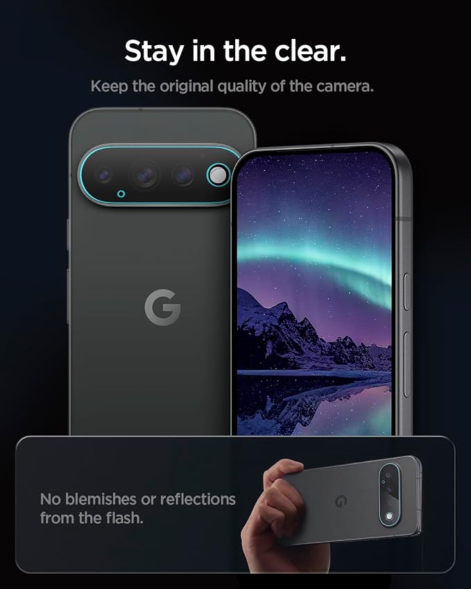 Spigen Glas.tR EZ FIT Pro Optik Camera Lens Protector for Pixel 11 Pro XL - Image 6