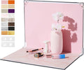 Product Photography Backdrops, 16x11.5 Inch Photo Backdrop Board Kit, 8Pcs 16 Patterns with 2Pcs Photo Shadow Maker for Makeup Product Shooting, Food Jewelry Cosmetics Photography by EOAJAFOU
