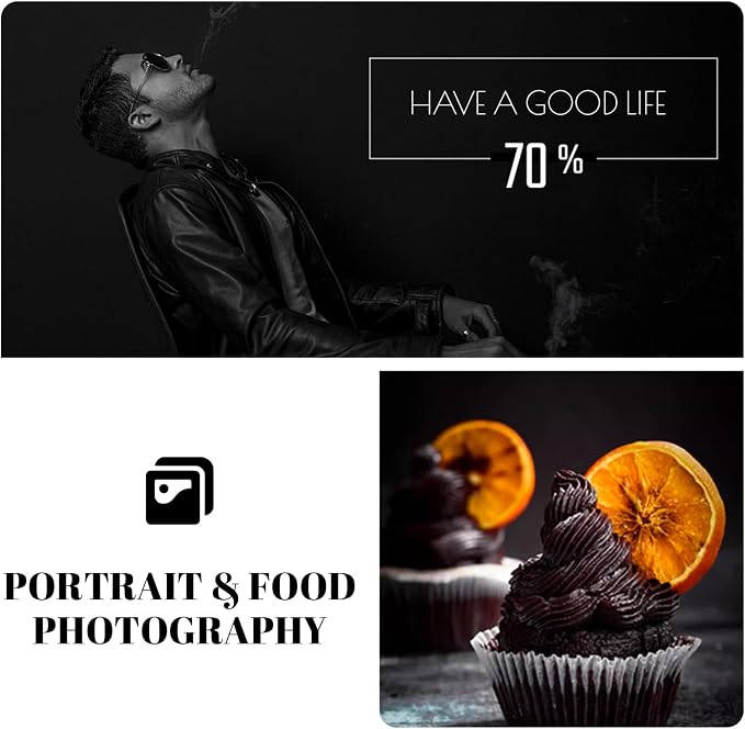 BEIYANG 10 x 10 ft Black Backdrop Background for Photography, Photo Cloth Background Screen, Wrinkle-Resistant Black Curtain for Portrait, Product Video, Photography Studio - Image 4