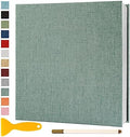 Photo Album Self Adhesive Pages 11x10.6 Scrapbook Green 60 Pages by Semfalbuums