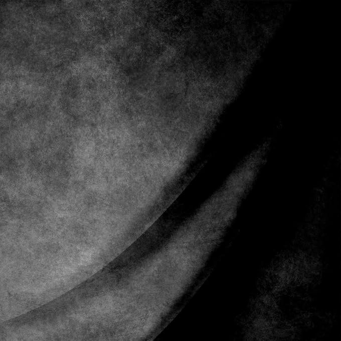 Abstract Black 5x7ft Backdrop Background for Photography Headshot Portraits Photography Backdrops Dark Grey Photo Backdrops for Photography Black Photo Backdrop Cloth - Image 5