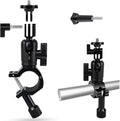 Super Clamp Camera Mount with 1/4" Screw Gopro Bike Mount Clamp | 1/4" Screw,Bike/Bicycle/Motorcycle Handlebars Mount,Compatible with DSLR Camera/Gopro/LED Lights/Ronin-M by yusen