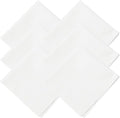 uxcell 6 Pcs Microfiber Cleaning Cloth for Glasses, 11.8 x 11.8 Inch Eyeglass Cleaning Cloth, Glasses Cleaner Wipes for Electronics Lenses Screens Cameras Cell Phones, Light White by uxcell
