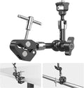 SMALLRIG 7 Inch Magic Arm with Crab-Shaped Clamp, Arm with 1/4"-20 Screw and Retractable Pins, for Action Cameras, Monitors, Video Lights, and Microphones - 5310 by SmallRig