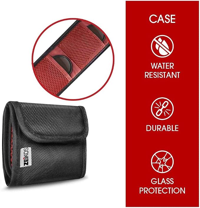 72mm Multi-Coated UV, CPL, FLD Professional Lens Filter Kit, Comes with Miracle Fiber Cloth and Carry Pouch, Accessory Kit for Lenses with a 72 mm Filter - Image 5