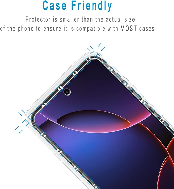 2+2 Pack Screen Protector for Google Pixel 8 Tempered Glass | with Camera Lens Protector, Anti Scratch, Bubble Free - Image 6