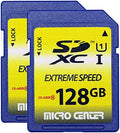 INLAND 128GB SDXC Flash Memory Card Standard Full Size SD Card (2 Pack) by INLAND
