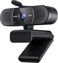 EMEET C960 2K Webcam with Microphone, PDAF, 2 Omnidirectional Mics | Streaming Camera with Privacy Cover, Plug&Play USB Webcam for Calls/Conference, Zoom/Skype/YouTube, Laptop/Desktop by EMEET