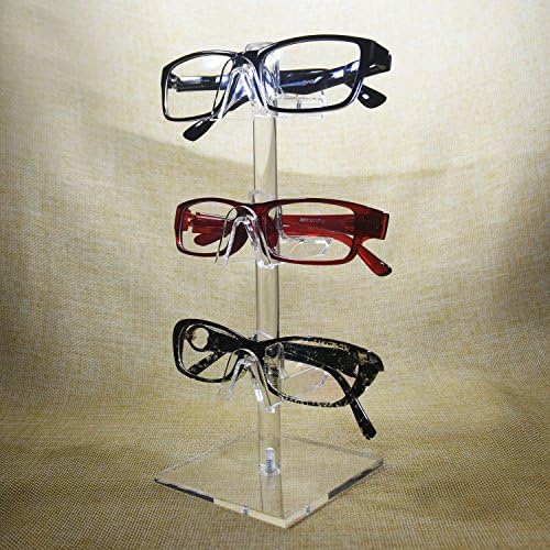 MOOCA 2-Piece Acrylic Eyewear Display Stand, Holds 6 Frames - Image 4
