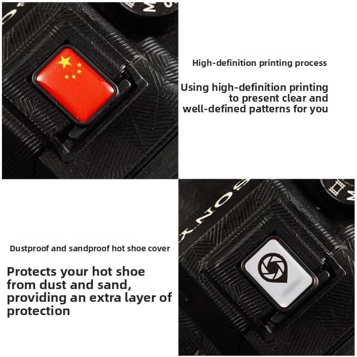 2-Pack Hot Shoe Cover with Bubble Level for DSLR&Mirrorless Camera - Image 4