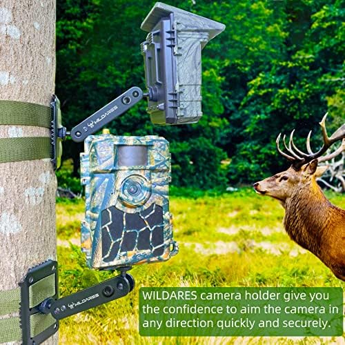 1" x 6.6' Trail Cam Strap,Game Camera Straps,Trail Camera mounting Straps,1800 lbs,Heavy-Duty,Tree Belts,Durable Nylon Fiber,Long-Lasting Alloy Buckle,Pack of 2 - Image 6
