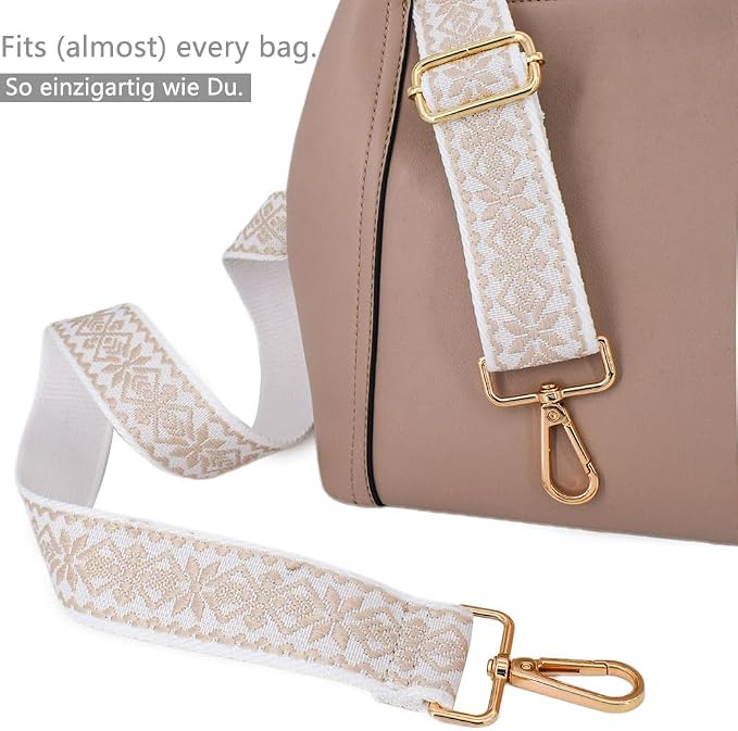 Replacement Purse Strap Shoulder Strap Adjustable Crossbody Strap for Women Crossbody Wide Shoulder Bag - Image 2