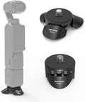 NEEWER Mini Tripod Compatible with DJI Osmo Pocket 4 & 3, Small Desktop Gimbal Camera Holder Mount Stand with 1/4" Screw Compatible with Insta 360 X5 X4 X3, Upright/Handheld Mode Switch, AC051 by Neewer